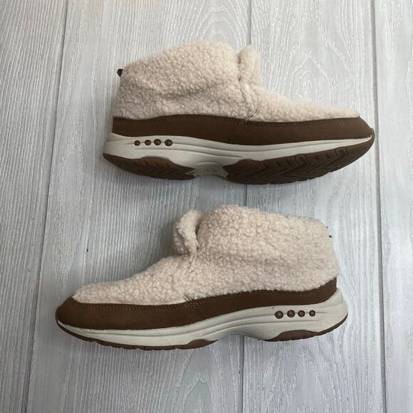 Easy Spirit Women's Trippin 2 Sherpa-lined Slip-on Ankle Booties Size 9.5 - Picture 4 of 10